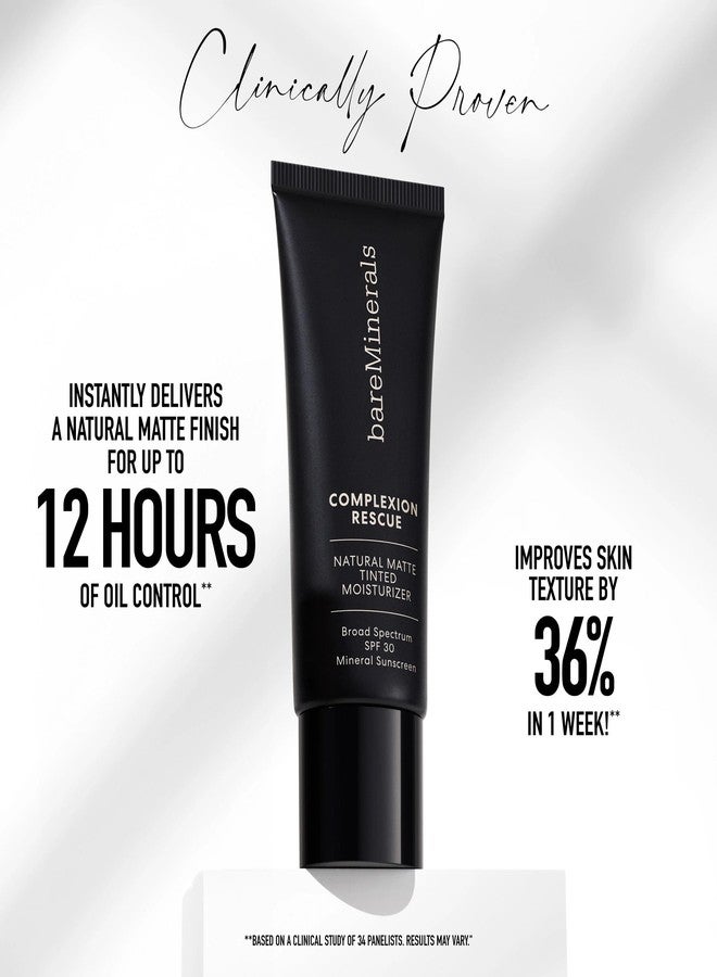 bareMinerals Complexion Rescue Natural Matte Tinted Moisturizer, Chestnut 09, Vegan, Cruelty-Free & Dermatologist-Tested - Image 3